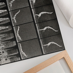 Poszter nyomtatás Muž v náručí