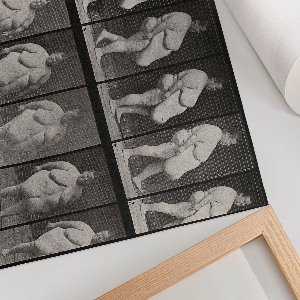 Fali poszter Obézní žena