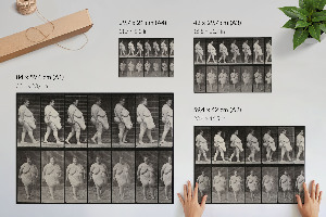 Fali poszter Obézní žena