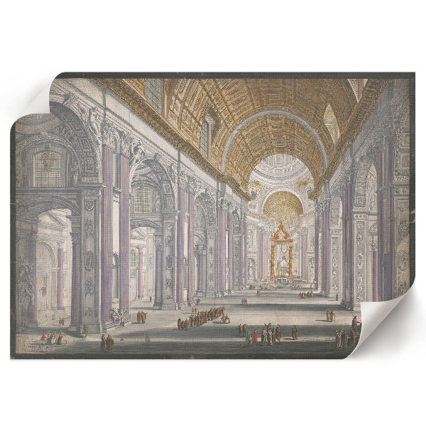 Fali poszter Interiér baziliky