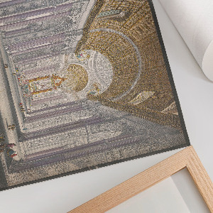 Fali poszter Interiér baziliky