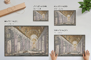 Fali poszter Interiér baziliky