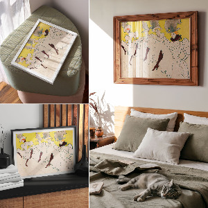 Poszter nyomtatás Mademoiselleina skupina