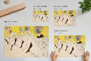 Poszter nyomtatás Mademoiselleina skupina