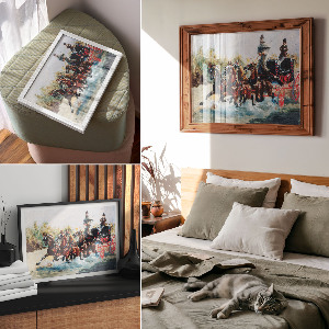 Fali poszter Pěkný suvenýr