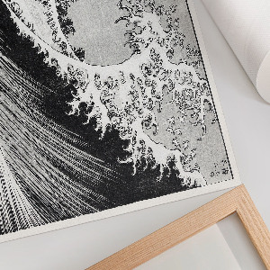 Plakát Sto pohledů na Fudži