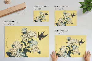 Poszter nyomtatás Hortenzie a vlaštovka