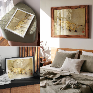 Plakát Tygr ve sněhu