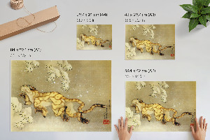 Plakát Tygr ve sněhu