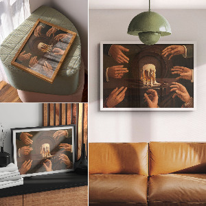 Poszter nyomtatás Sedm mužských rukou