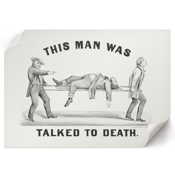 Fali poszter Mluvil se smrtí