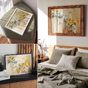 Poszter nyomtatás Pomerančové květy