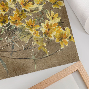 Fali poszter Žlutý květ