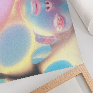 Poszter Futuristická postava