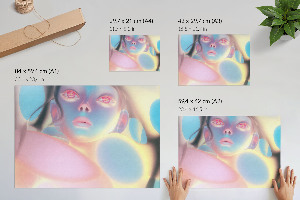 Poszter Futuristická postava