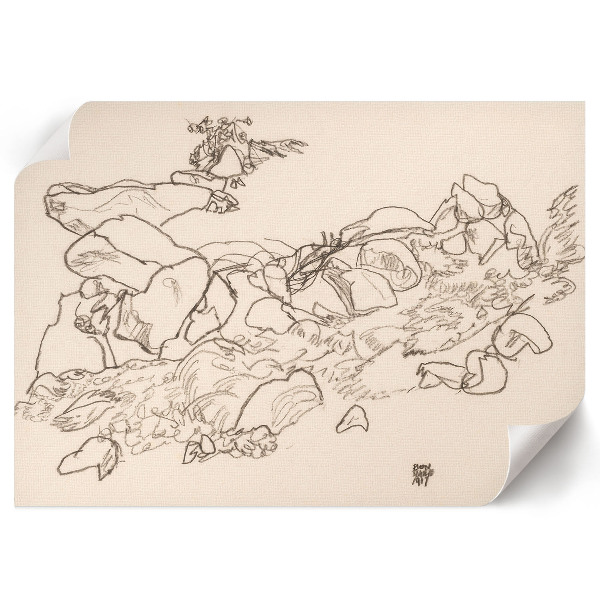 Fali poszter Horský potok