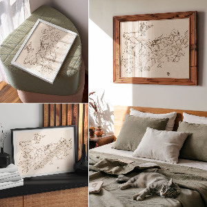 Fali poszter Horský potok