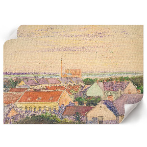 Poszter s výhledem na město