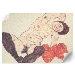 Fali poszter Nahá žena