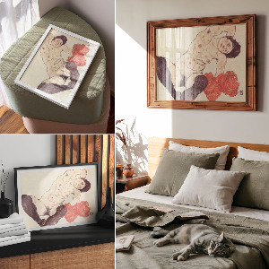 Fali poszter Nahá žena